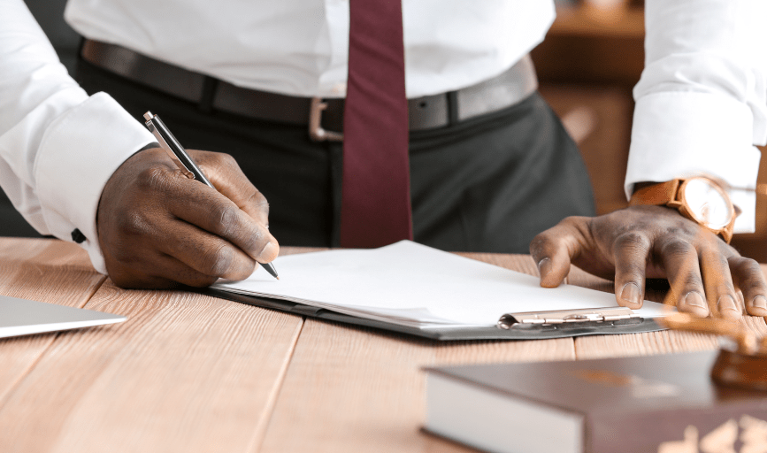 Financial Document Notary